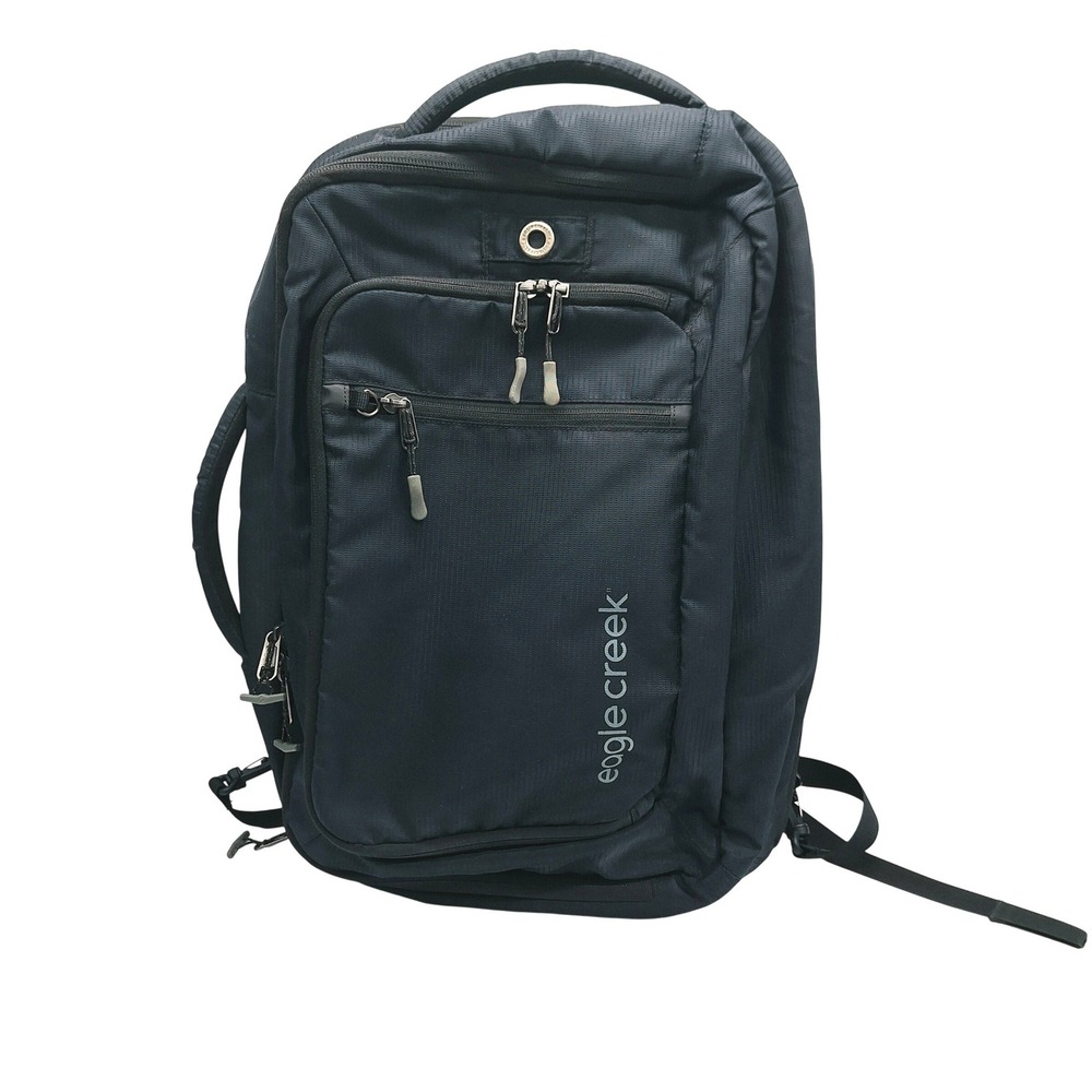 Eagle Creek Straight Up Business Brief/Backpack RFID Checkpoint Friendly Black